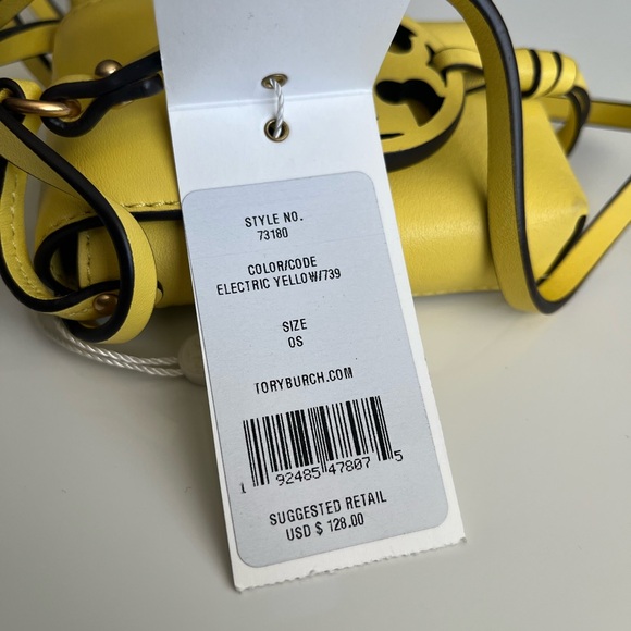 Tory Burch Miller Nano Crossbody in Electric Yellow - Picture 7 of 7